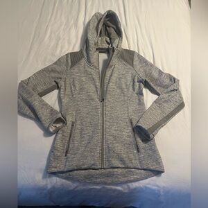Heather Gray Zip Up Hoodie